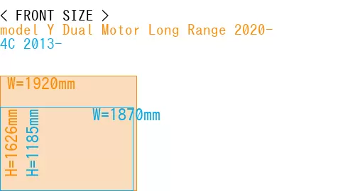 #model Y Dual Motor Long Range 2020- + 4C 2013-